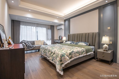 380平美式田園別墅豪宅裝修效果案例 優(yōu)雅實(shí)用，溫柔輕奢